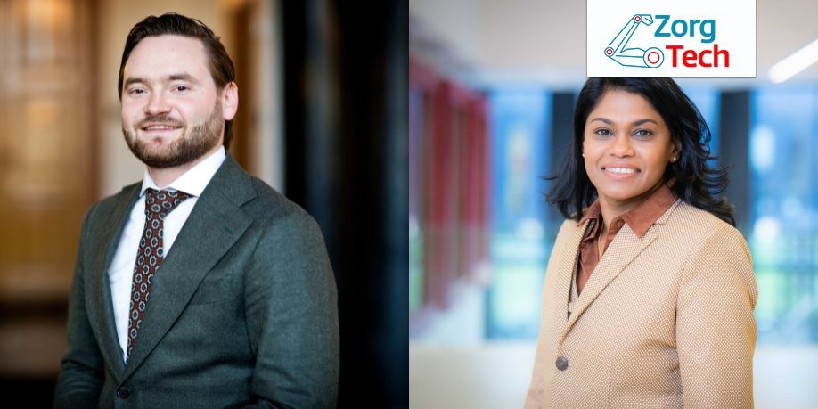 Bas en Kavita voor Zorg Tech