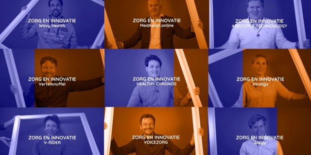 Collage deelnemers van SocialTech